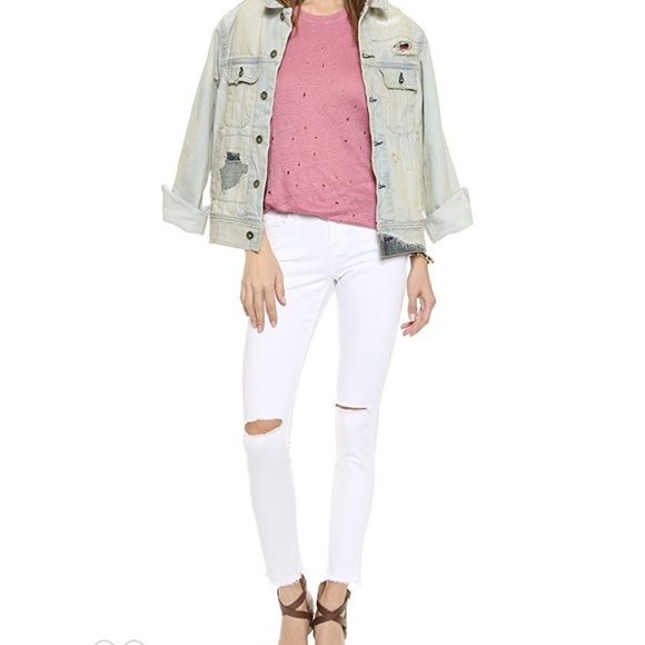 Joe's Jeans Finn Skinny distressed Ankle in Annie - Picture 4 of 8